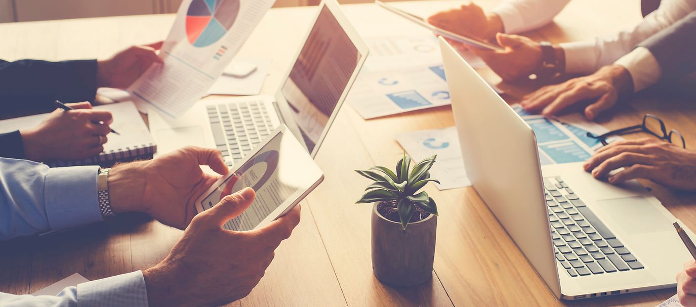 Strategy meeting in progress